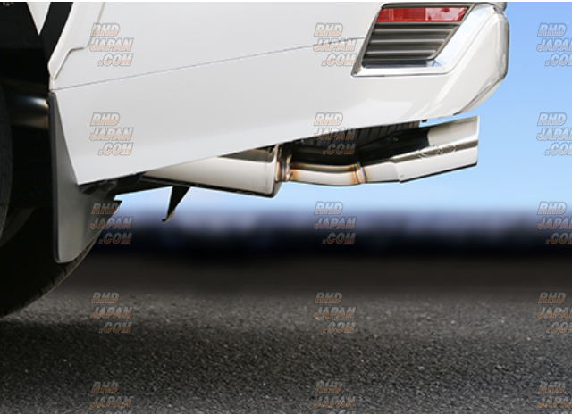 ？？？ Ganador Vertex 4WD/SUV Muffler Exhaust System Quad Squared